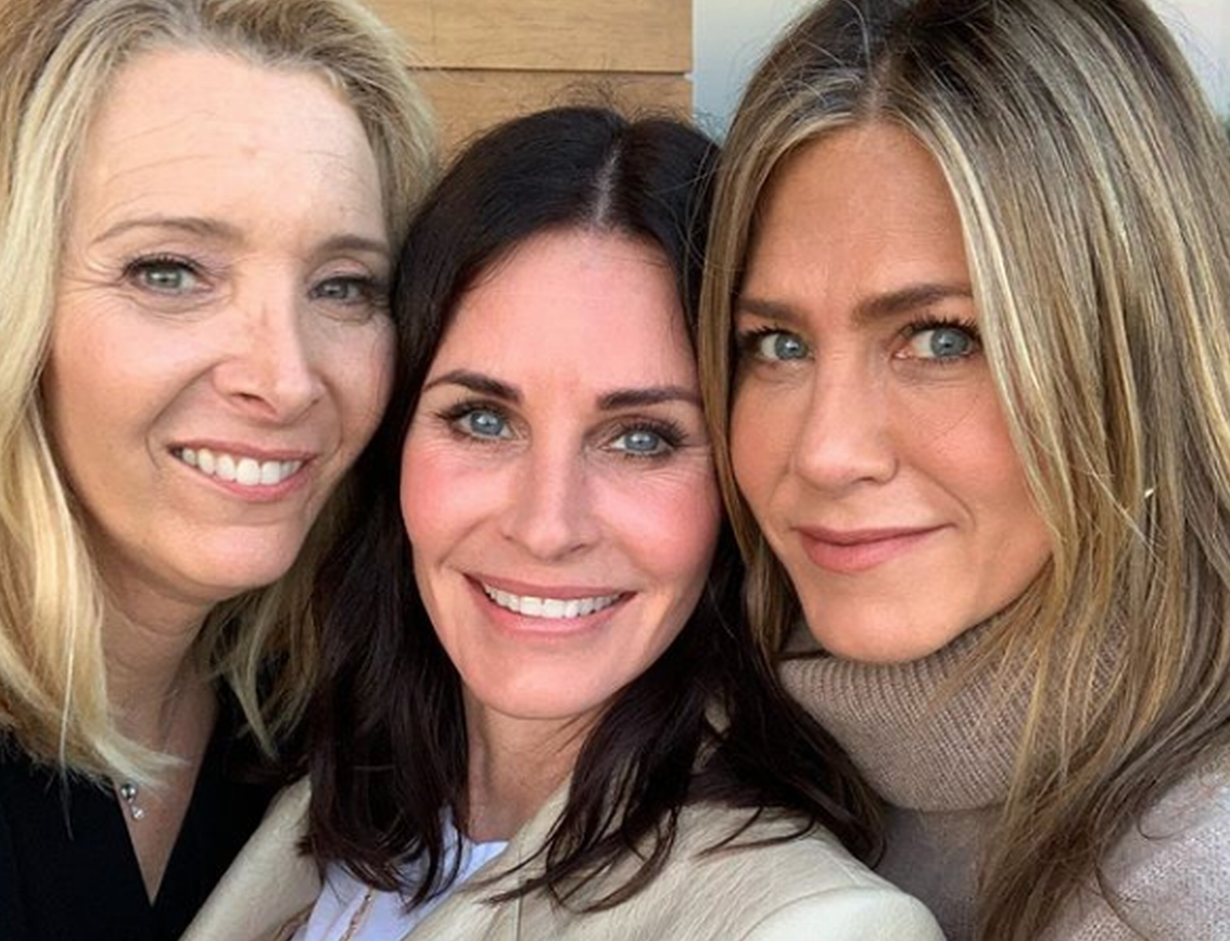 Actrices de “Friends” se reencuentran para celebrar cumpleaños 55 de Courteney  Cox