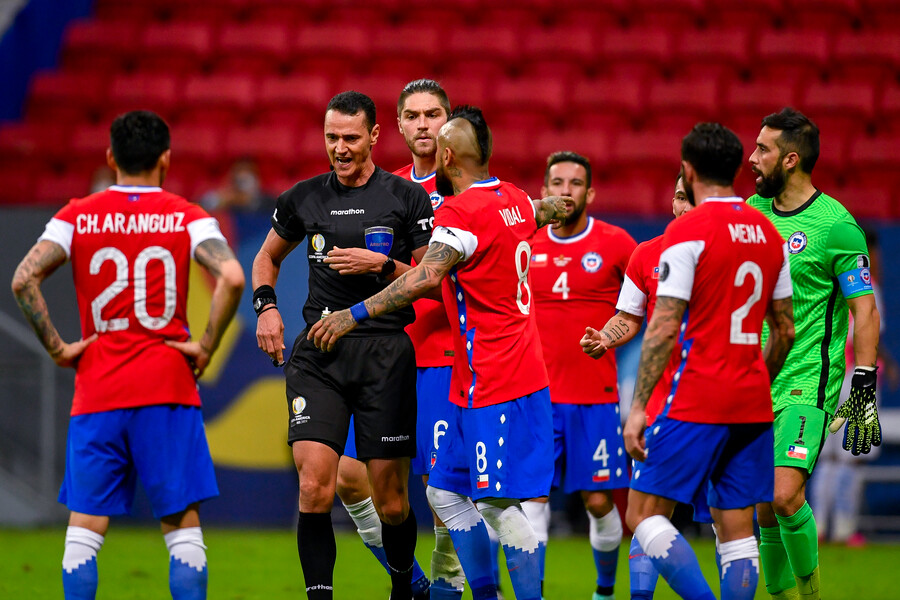 Conmebol Dio A Conocer Audios Del Var En Posible Mano De Paraguay Ante