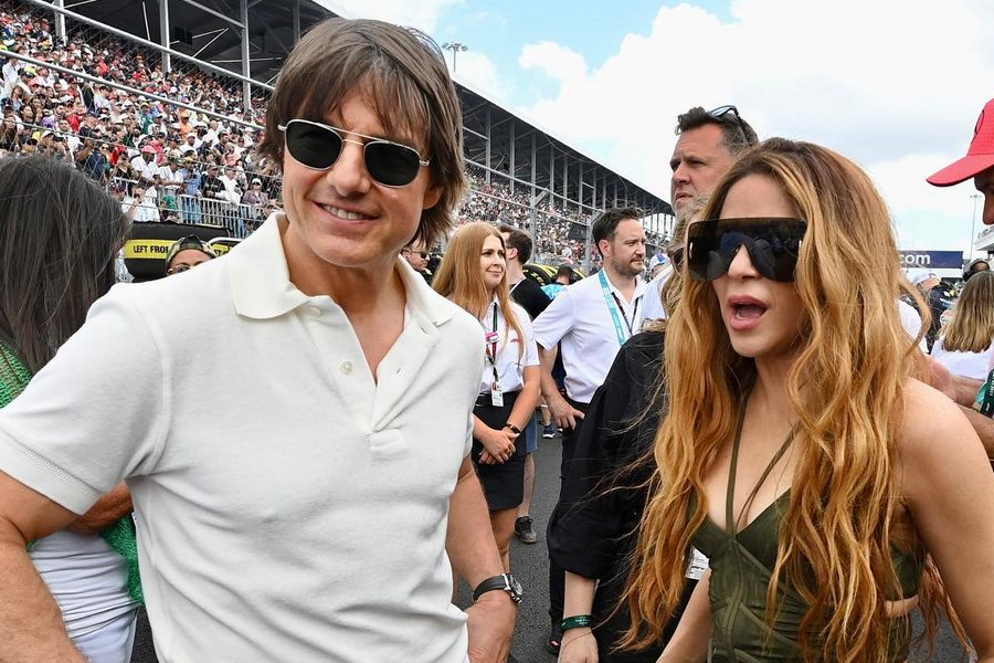 Las imágenes de Shakira junto a Tom Cruise que revolucionan las redes  sociales