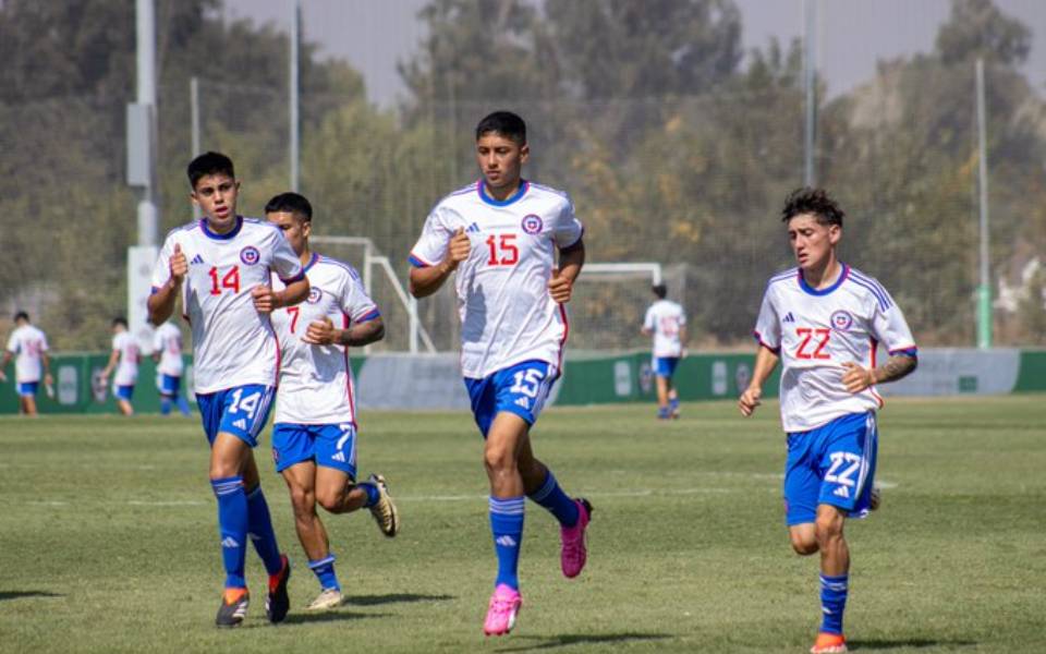 Anuncian cinco partidos amistosos para La Roja Sub 20 de cara al